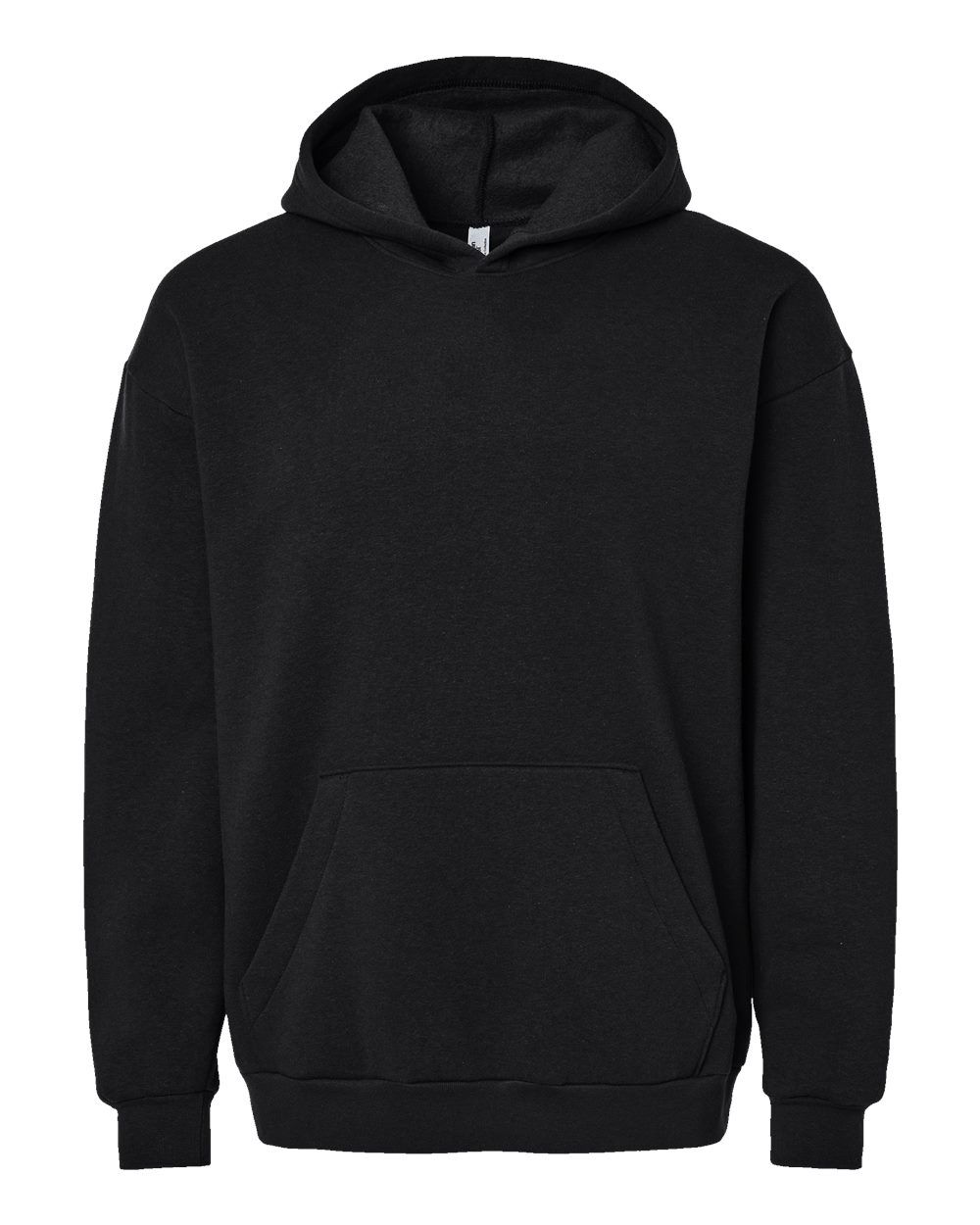 American Apparel ReFlex Fleece Pullover Hoodie in Black
