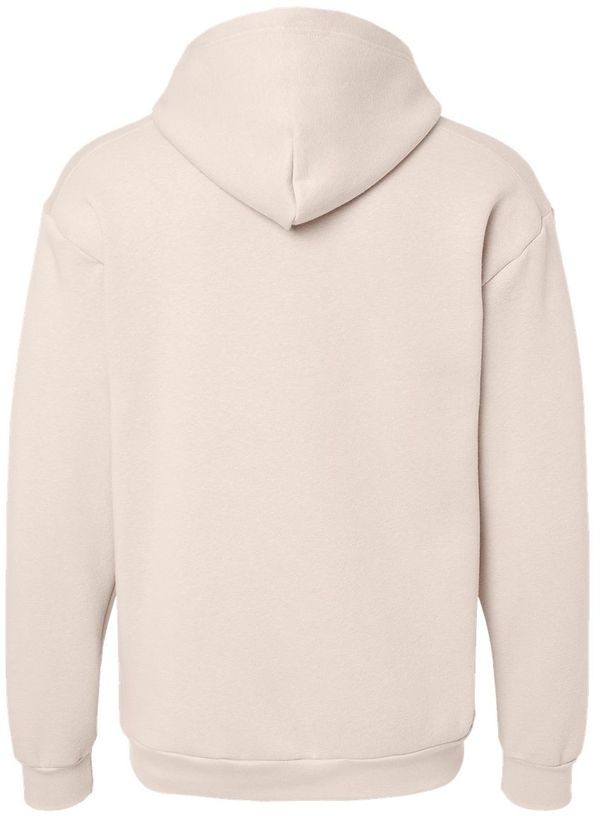 Am image of a Custom American Apparel ReFlex Fleece Pullover Hoodie in Bone!