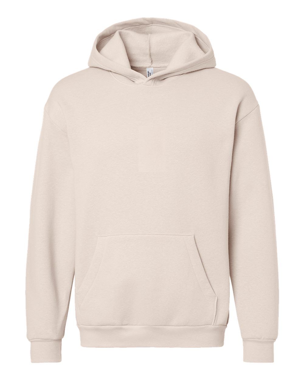 American Apparel ReFlex Fleece Pullover Hoodie in Bone