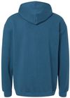 Am image of a Custom American Apparel ReFlex Fleece Pullover Hoodie in Sea Blue!