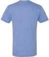 Am image of a Custom American Apparel Triblend Track Tee in Athletic Blue!
