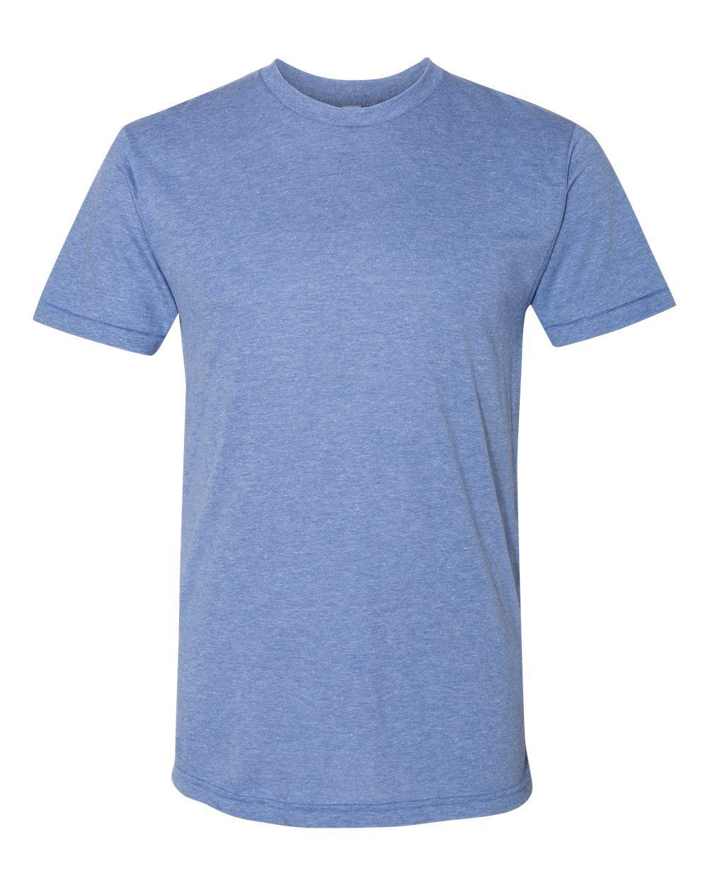 American Apparel Triblend Track Tee in Athletic Blue