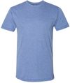 Am image of a Custom American Apparel Triblend Track Tee in Athletic Blue!