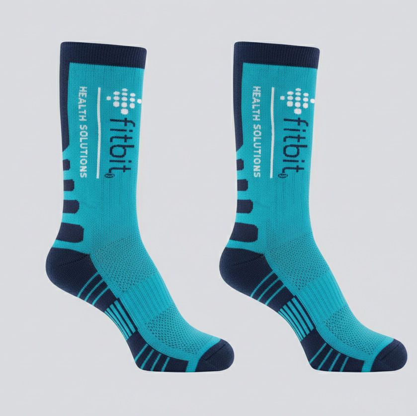 Custom socks you can print your logo and design on!