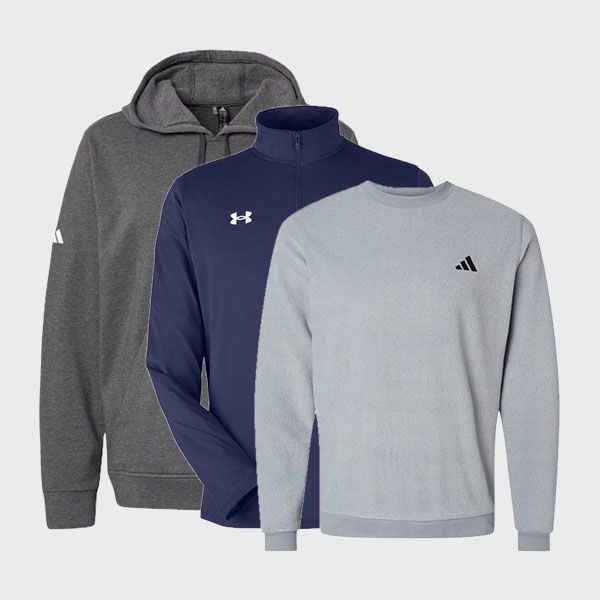 An image of a Performance Sweatshirts that you can screen print or embroider on!