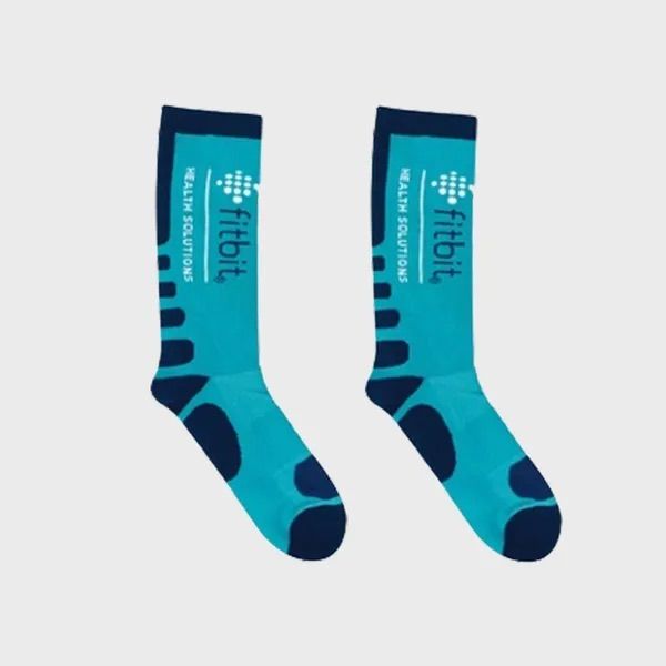 Athletic crew socks that you can print your design on!