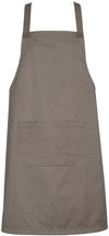 Am image of a Custom Biz Collection Urban Bib Apron in Natural!