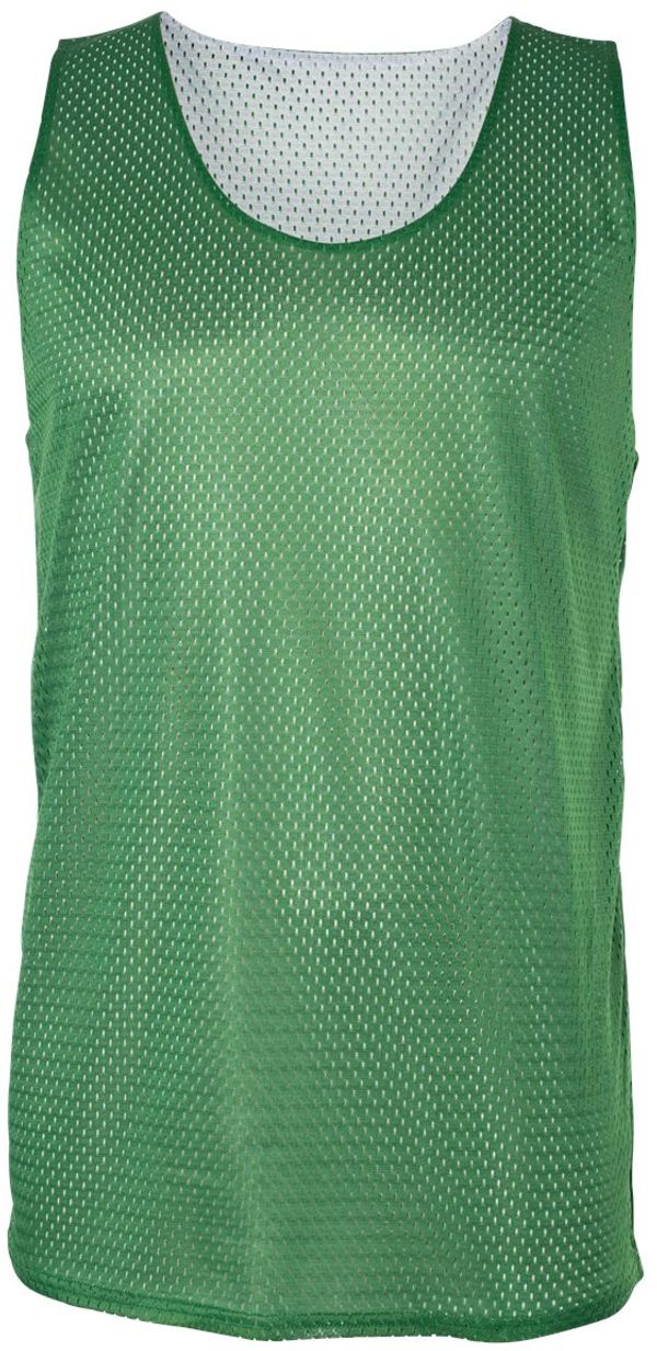 An image of a Custom Badger Men's Pro Mesh Reversible Tank Top in Kelly/ White!