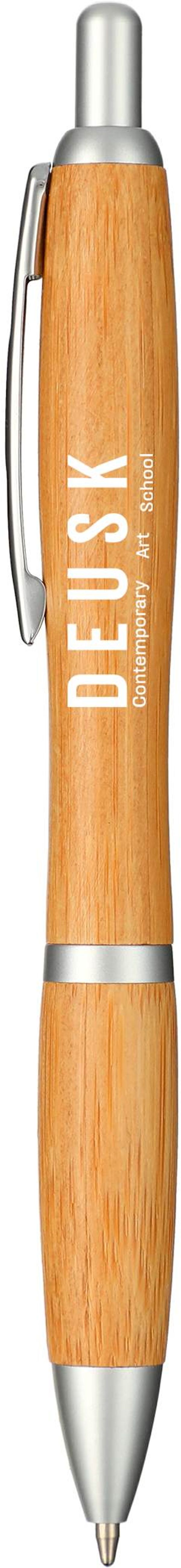 An image of a Custom Bamboo Nash Ballpoint Pen!