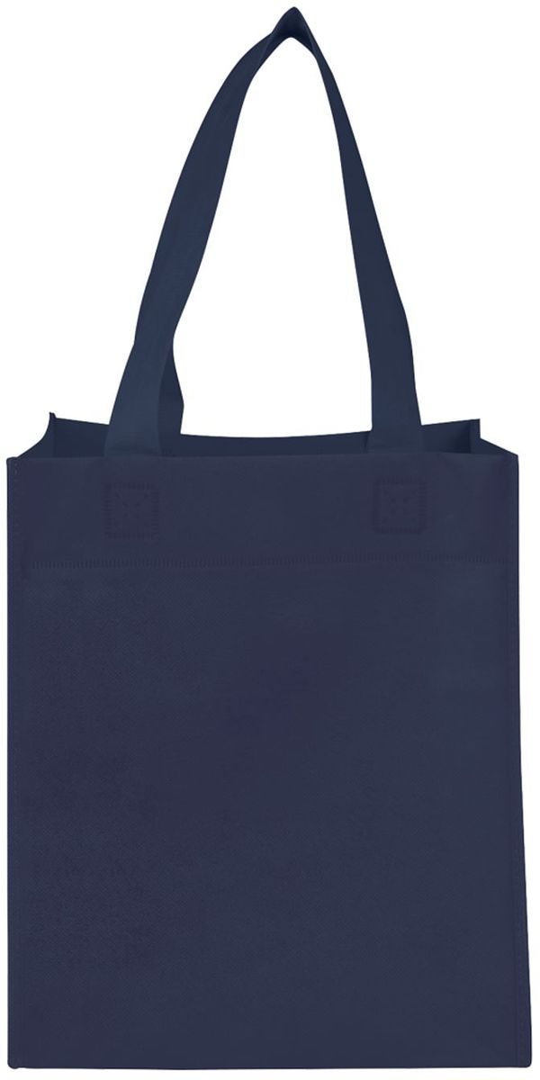 An image of a Custom Basic Grocery Tote in Navy!