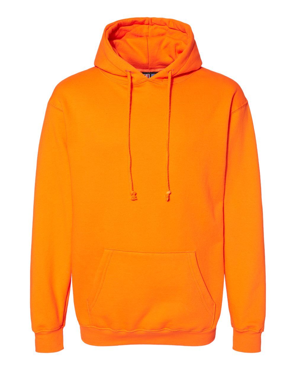 Bayside Hooded Sweatshirt in Bright Orange