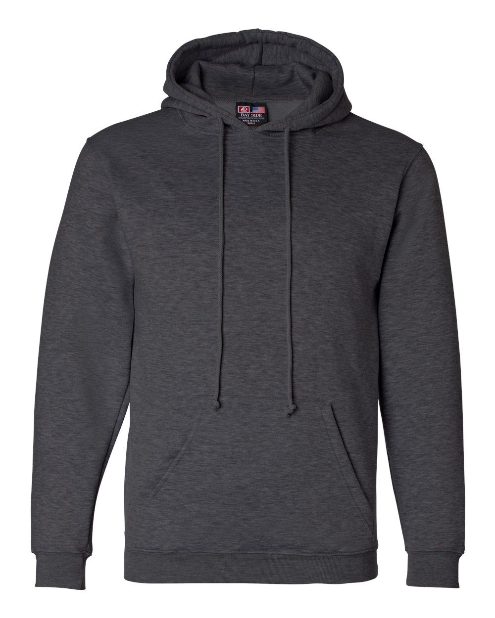 Bayside Hooded Sweatshirt in Charcoal Heather