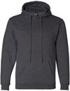 Am image of a Custom Bayside Hooded Sweatshirt in Charcoal Heather!