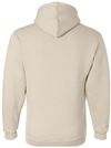 Am image of a Custom Bayside Hooded Sweatshirt in Cream!