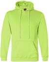 Am image of a Custom Bayside Hooded Sweatshirt in Lime Green!