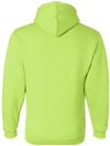 Am image of a Custom Bayside Hooded Sweatshirt in Lime Green!