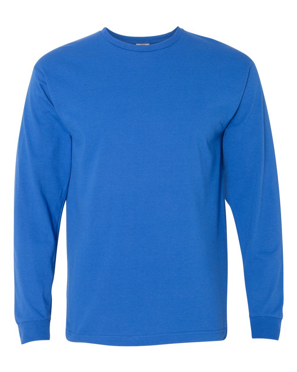 Bayside Long Sleeve T Shirt in Royal Blue