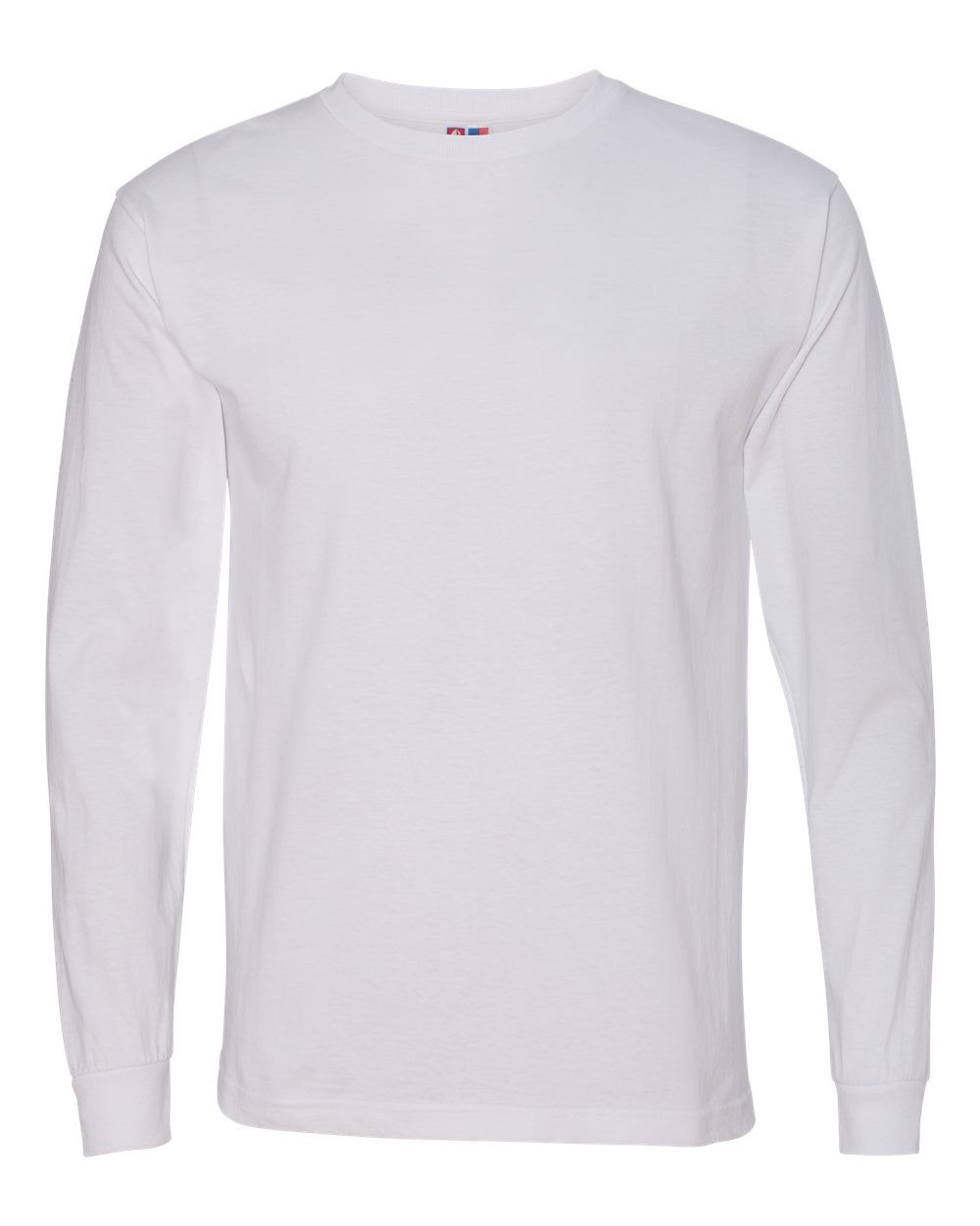 Bayside Long Sleeve T Shirt in White