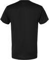 Am image of a Custom Bayside Performance T Shirt in Black!