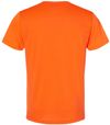 Am image of a Custom Bayside Performance T Shirt in Bright Orange!