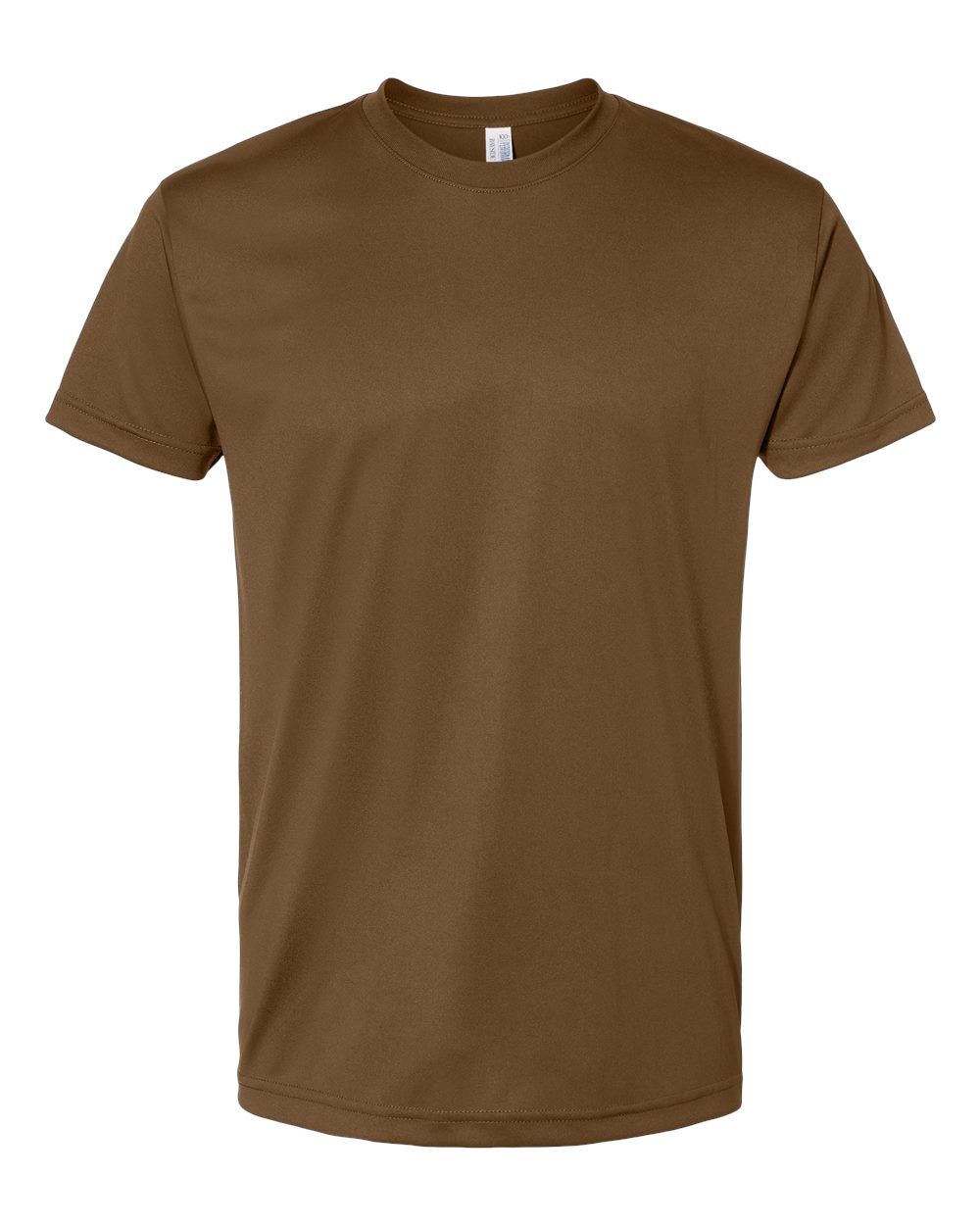 Bayside Performance T Shirt in Coyote Brown