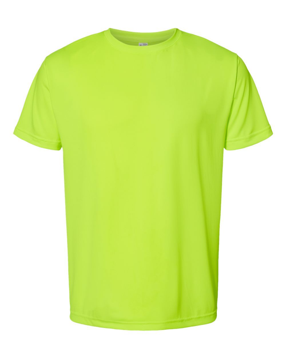 Bayside Performance T Shirt in Lime Green