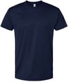 Am image of a Custom Bayside Performance T Shirt in Navy!