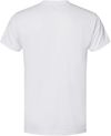 Am image of a Custom Bayside Performance T Shirt in White!
