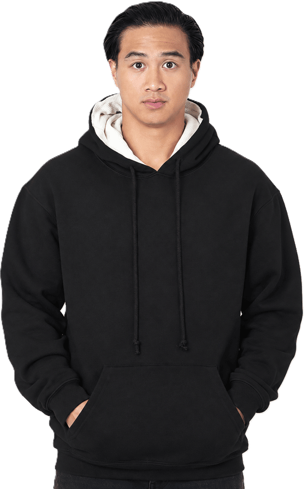 An image of a Custom Bayside Super Heavy Thermal Lined Hooded Sweatshirt!