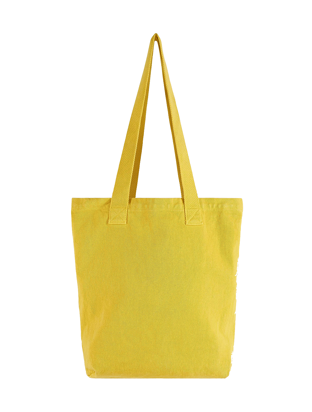 LA Apparel Bull Denim Tote Bag 13oz in Spectra Yellow