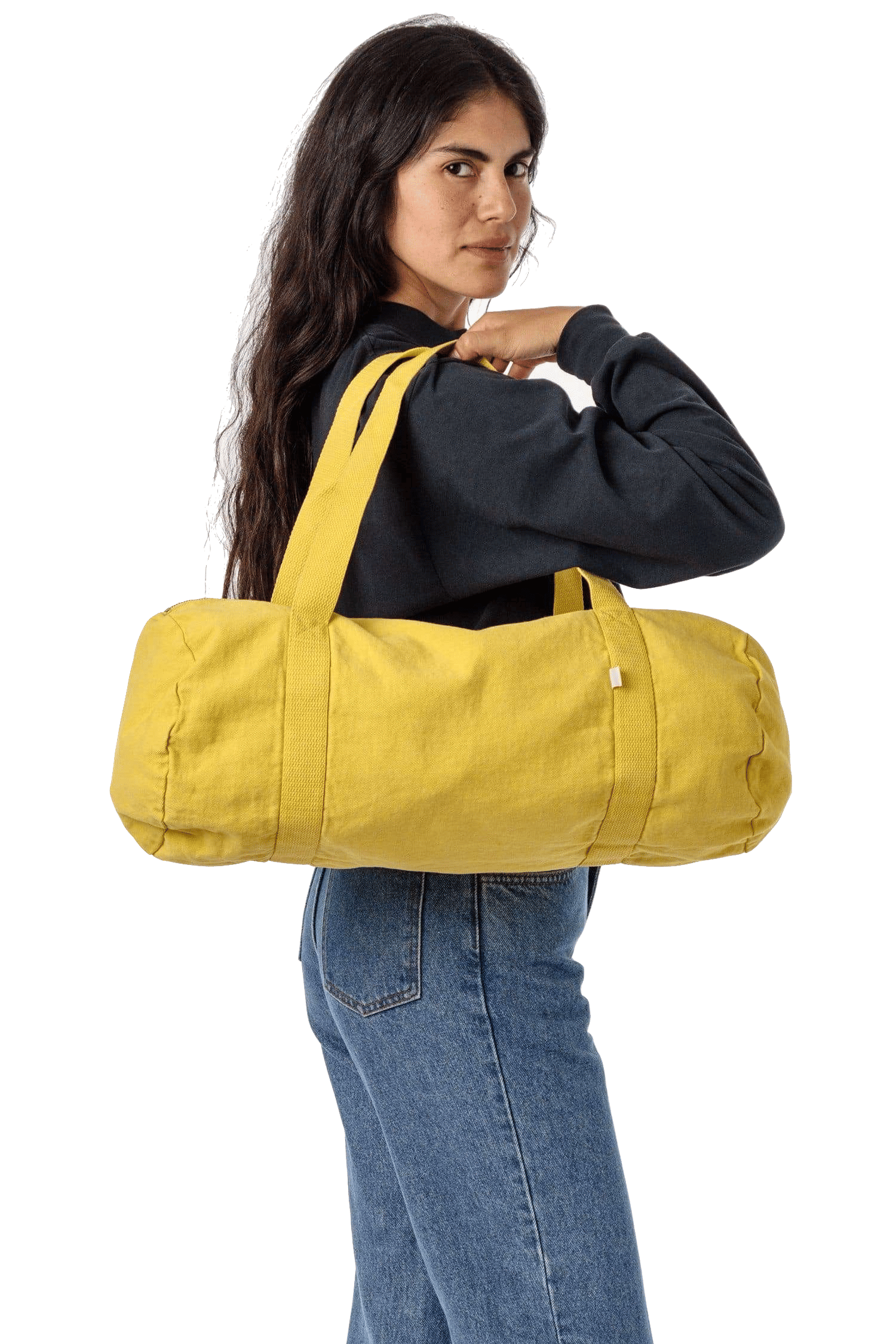 LA Apparel Gym Bag in Spectra Yellow