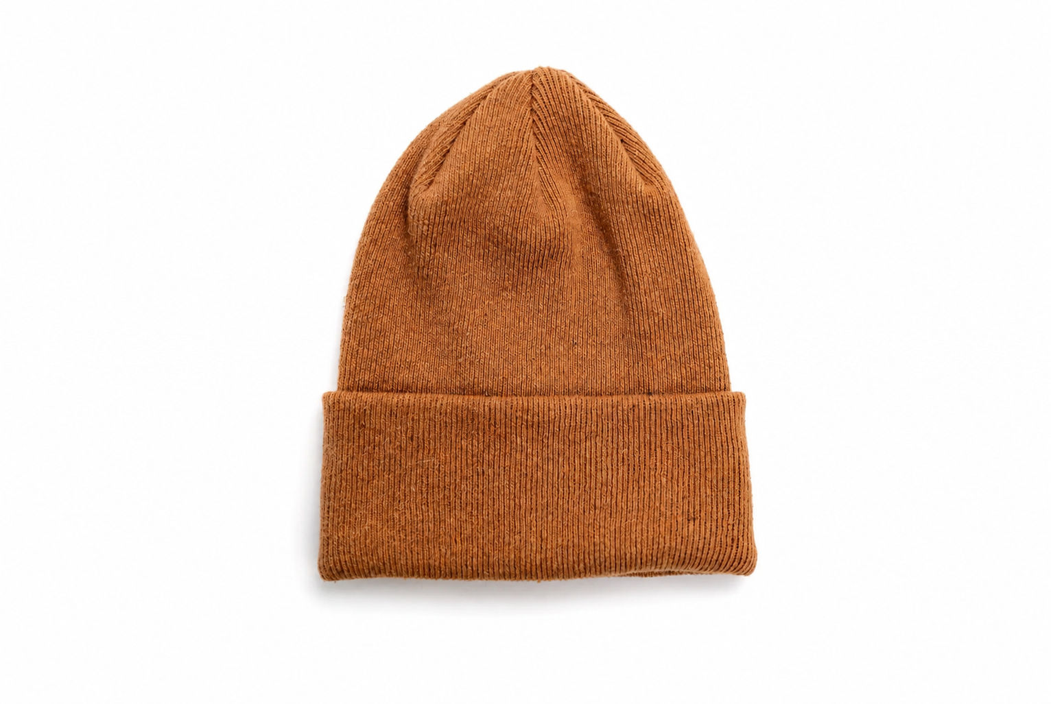 Beaniiez Boreal Recycled Cotton Toque in Saddle