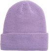 An image of a Custom Beaniiez Leery Waffle Acrylic Toque in Lavender!