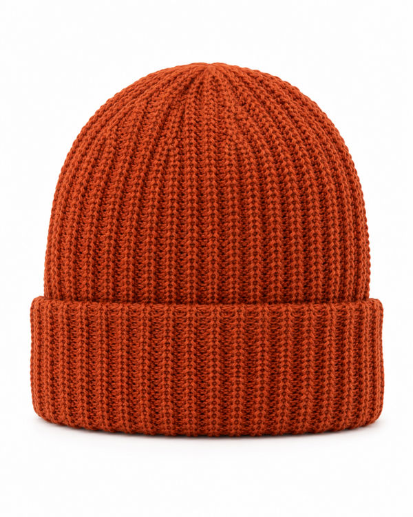 An image of a Custom Beaniiez Mountain Toque in Pigment Amber!