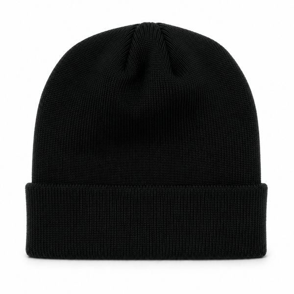 An image of a Custom Beaniiez Nordic Toque in Black!