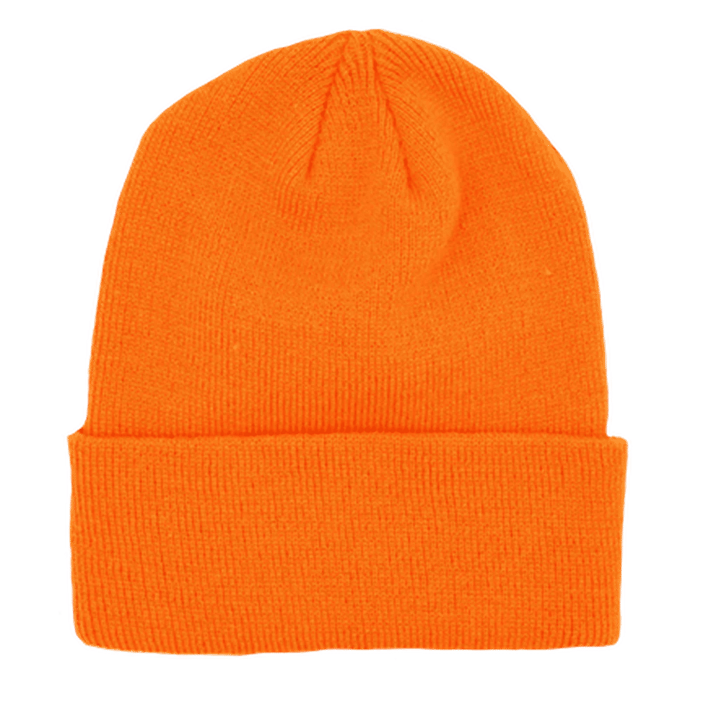 Beaniiez OG Acrylic Toque in Safety Orange