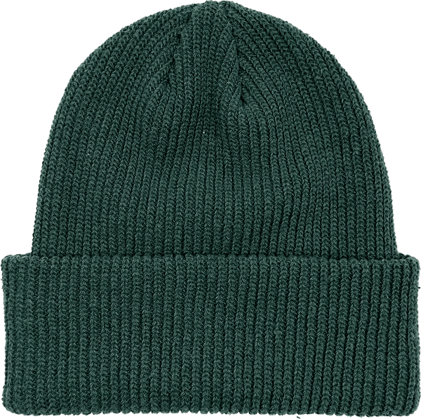 Am image of a Custom Beaniiez Trail Toque in Alpine Green!