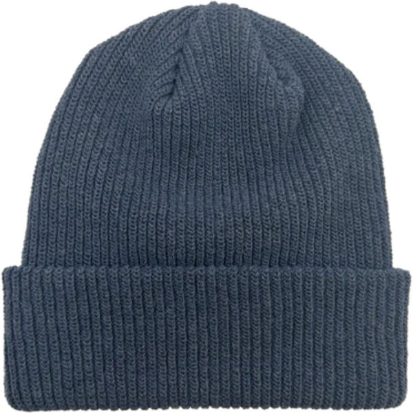 An image of a Custom Beaniiez Trail Toque in Blue Jean!