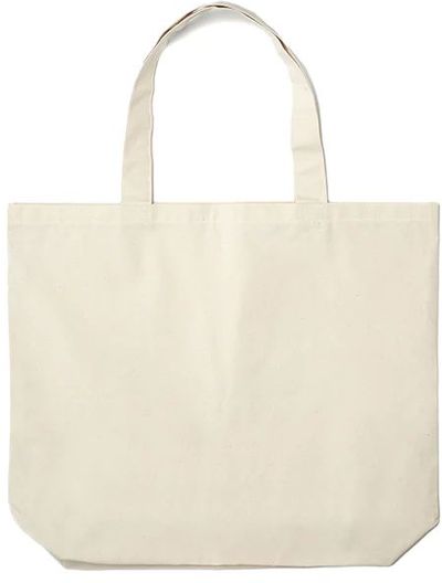 Am image of a Custom Cest Beau Essential Large Tote Bag in Natural!