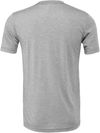 Am image of a Custom Bella and Canvas Unisex CVC Jersey Tee in Athletic Heather!