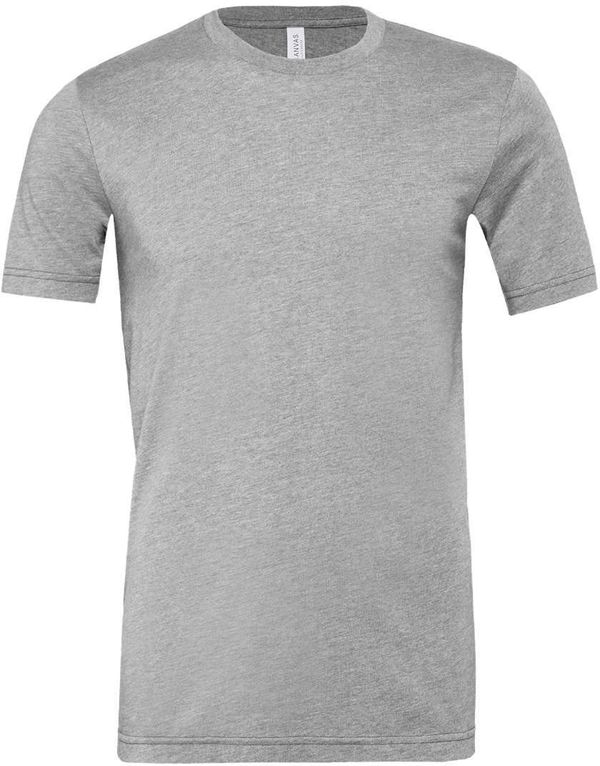 Am image of a Custom Bella and Canvas Unisex CVC Jersey Tee in Athletic Heather!