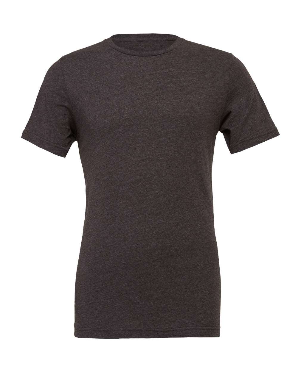 Bella and Canvas Unisex CVC Jersey Tee in Dark Grey Heather