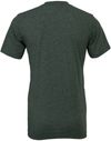 Am image of a Custom Bella and Canvas Unisex CVC Jersey Tee in Heather Forest!