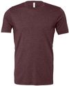 Am image of a Custom Bella and Canvas Unisex CVC Jersey Tee in Heather Maroon!