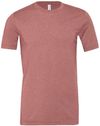 Am image of a Custom Bella and Canvas Unisex CVC Jersey Tee in Heather Mauve!