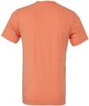 Am image of a Custom Bella and Canvas Unisex CVC Jersey Tee in Heather Orange!