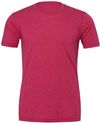 Am image of a Custom Bella and Canvas Unisex CVC Jersey Tee in Heather Raspberry!