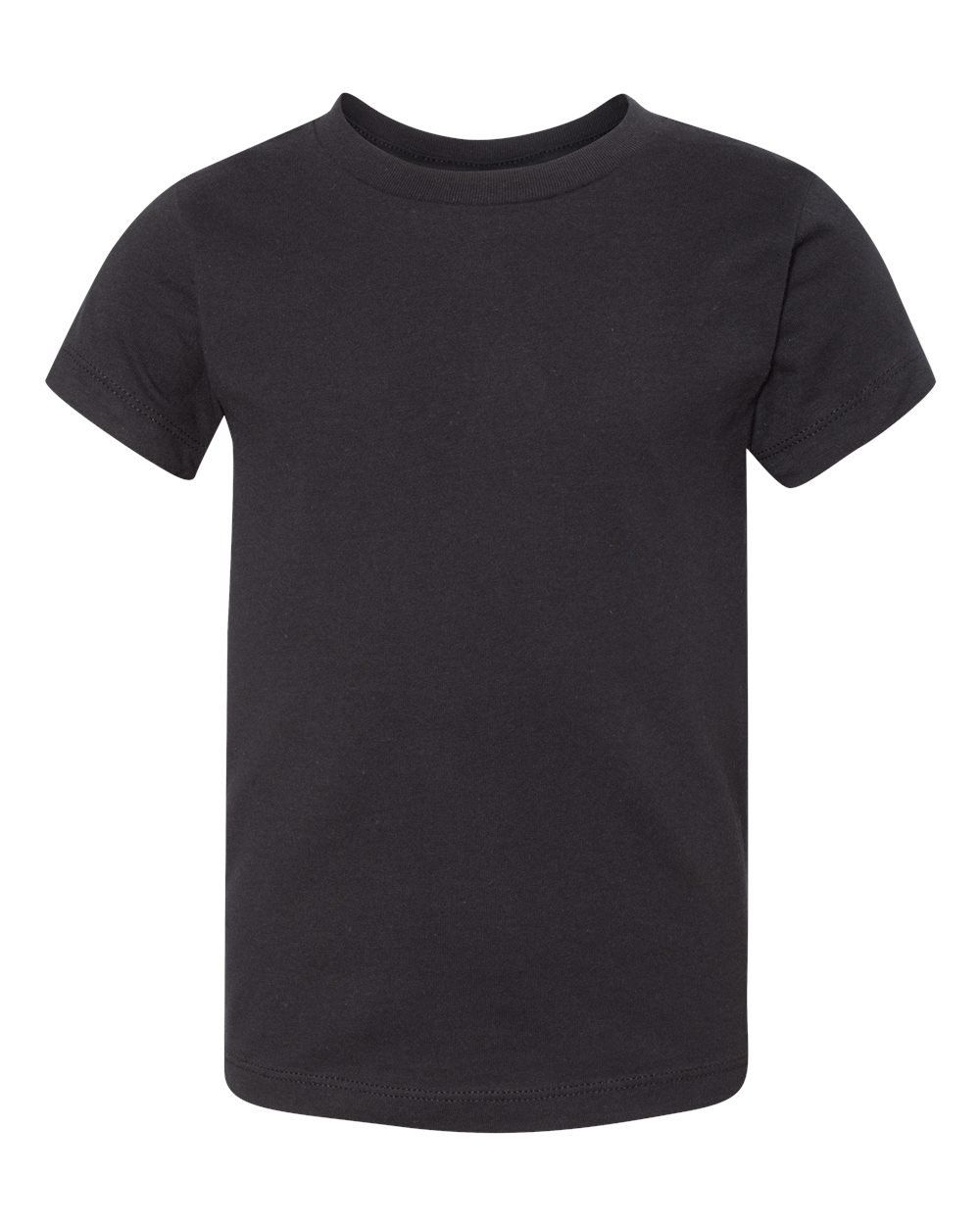 Bella and Canvas Toddler Jersey Tee in Black