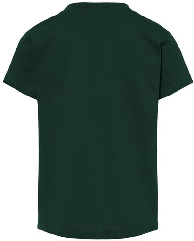 Am image of a Custom Bella and Canvas Toddler Jersey Tee in Forest!