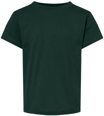Am image of a Custom Bella and Canvas Toddler Jersey Tee in Forest!